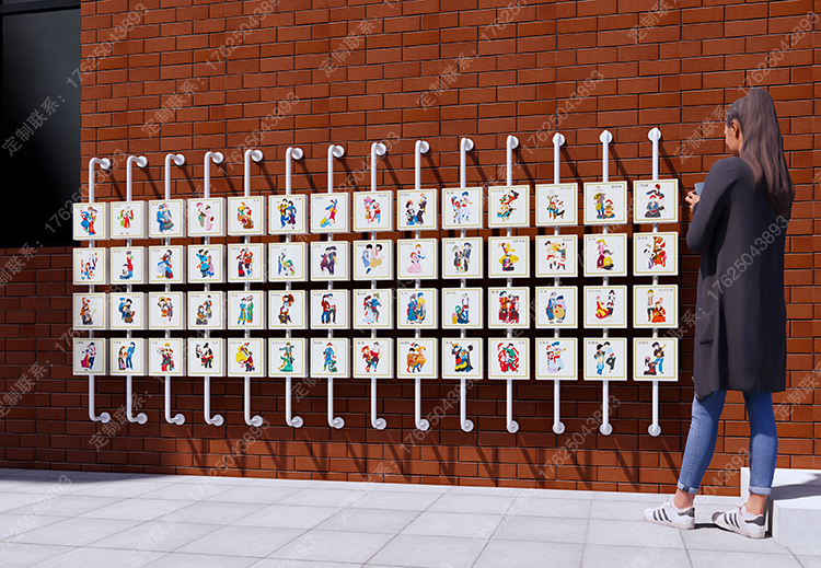 學(xué)?；?dòng)翻轉(zhuǎn)牌掛墻翻翻樂