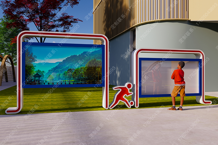 學?？ㄍㄟ\動宣傳欄長廊